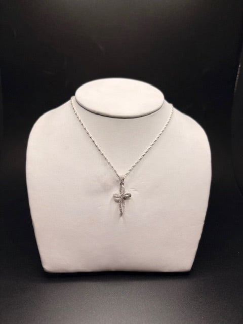Sterling Silver Cross Necklace