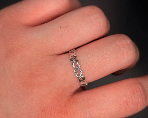 Sterling Silver Heart Ring