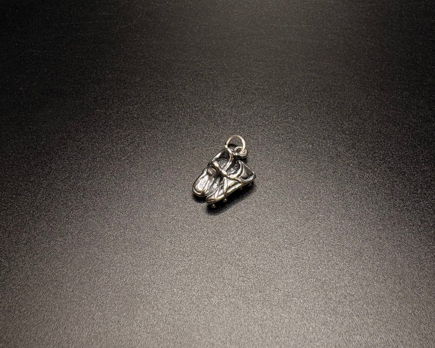 Sterling Silver Track Shoes Charm
