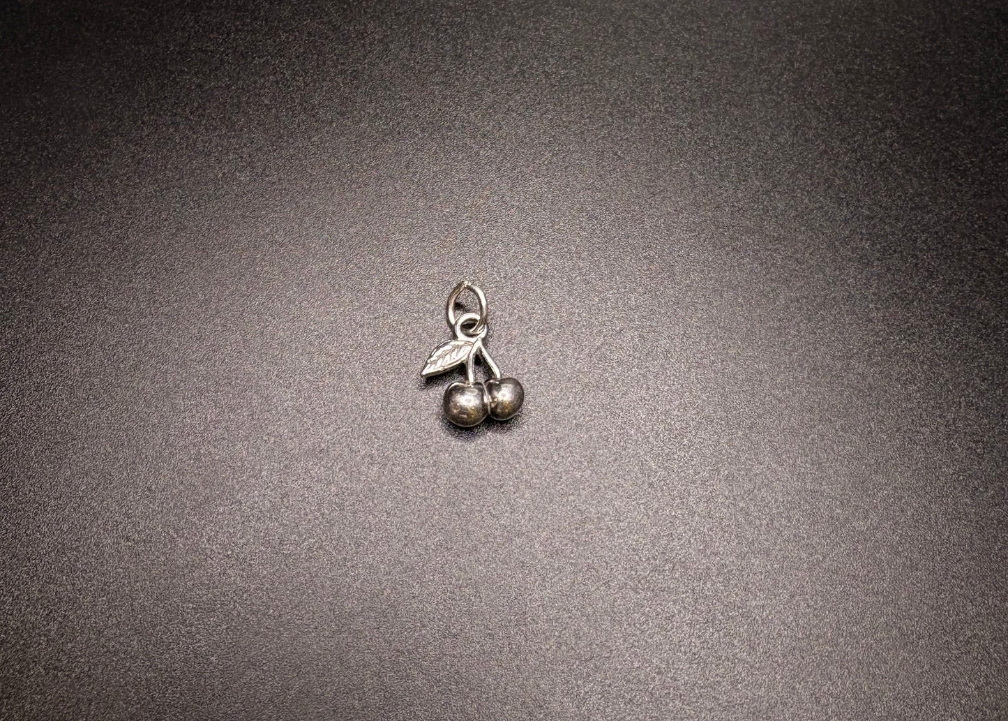 Sterling Silver Cherry Charm