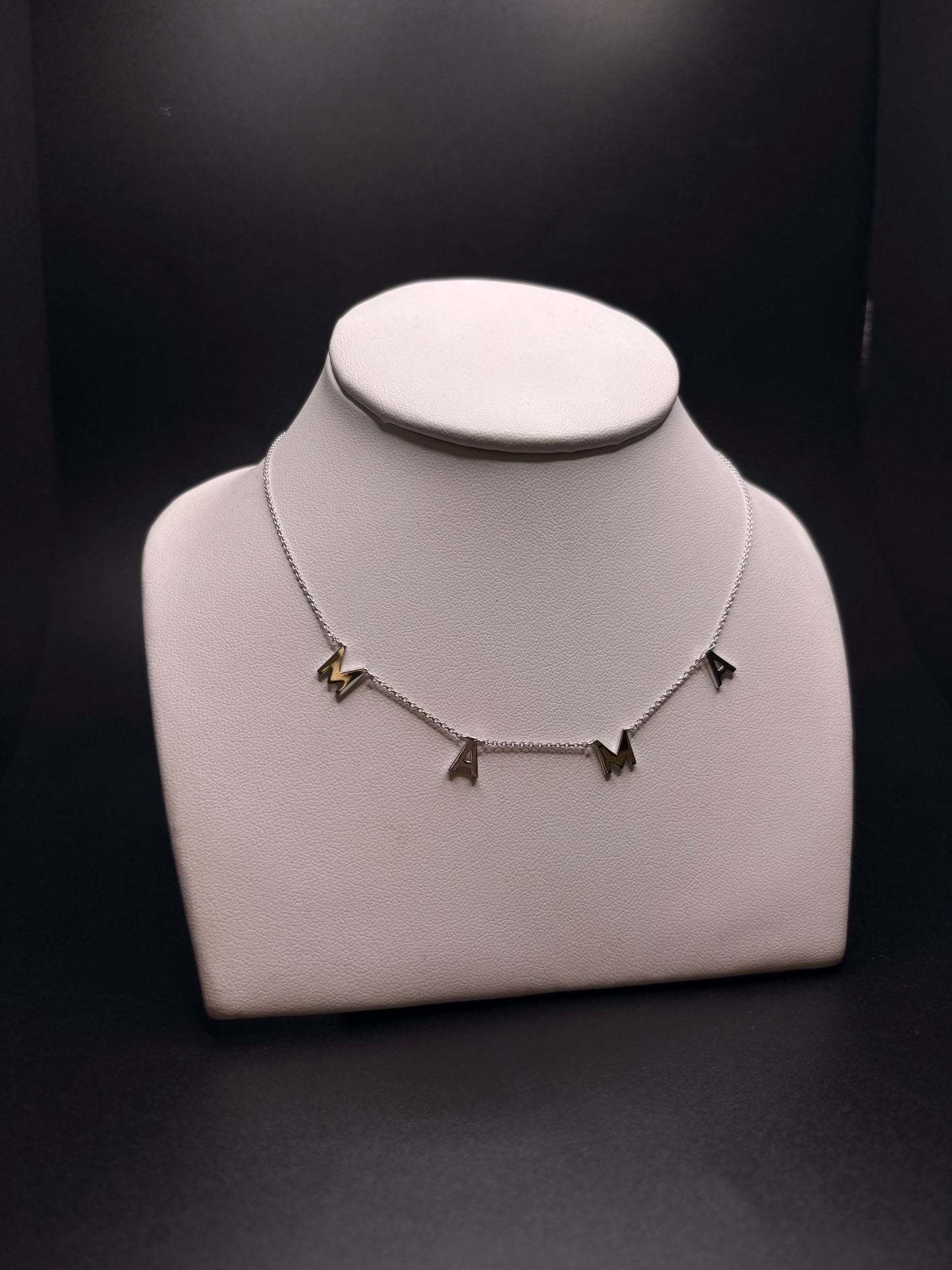 Sterling Silver "Mama" Necklace