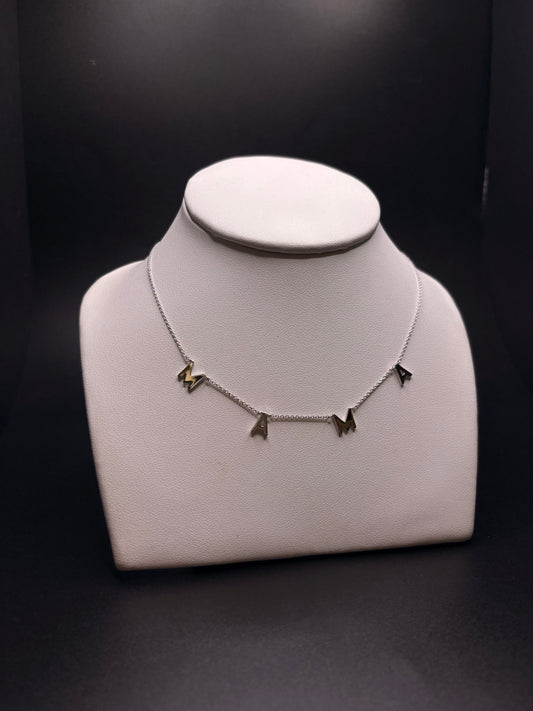 Sterling Silver "Mama" Necklace