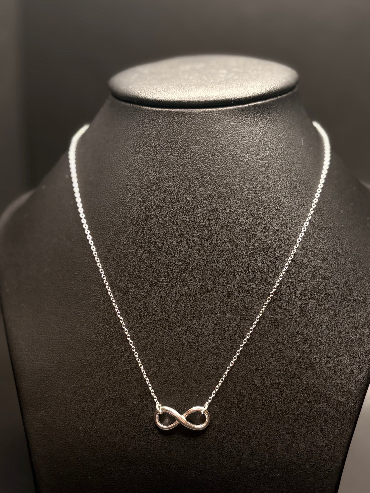 Sterling Silver Infinity Necklace