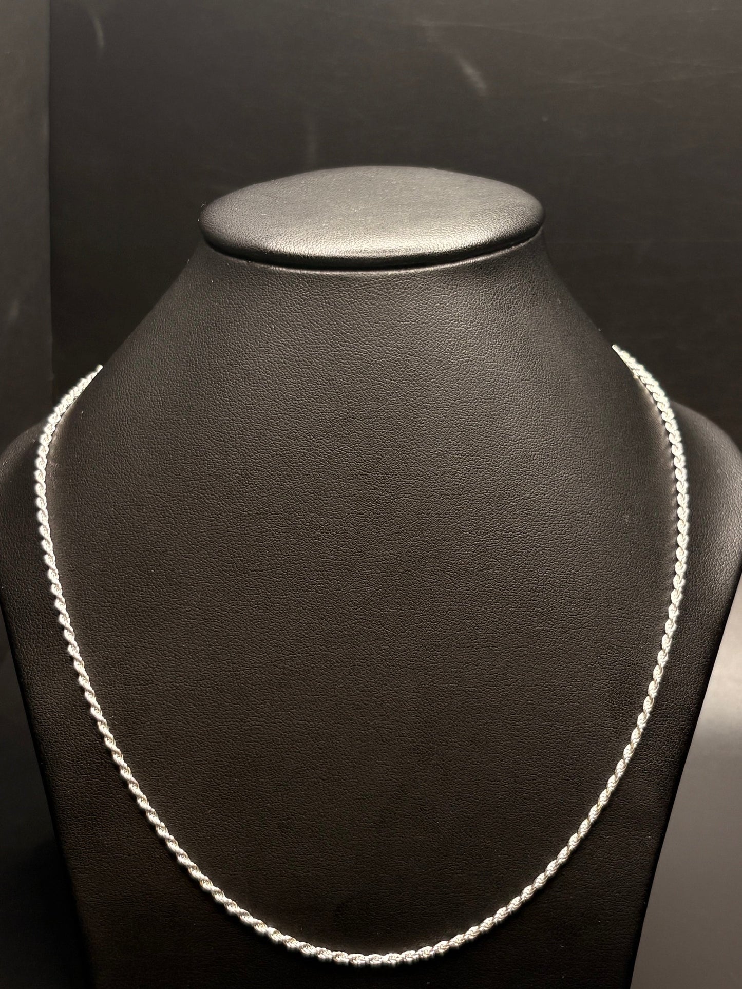 Sterling Silver Rope Chain