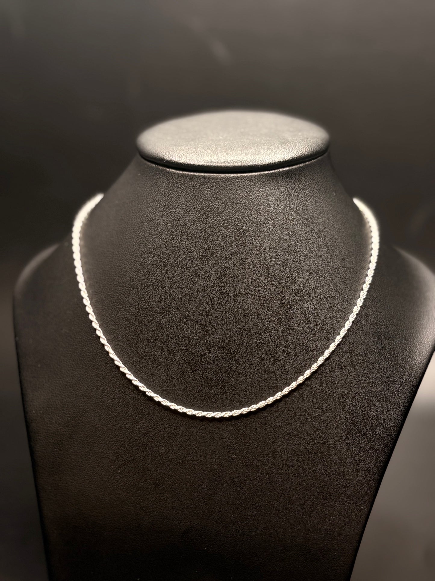 Sterling Silver Rope Chain