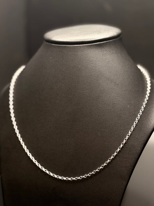 Sterling Silver Rolo Chain