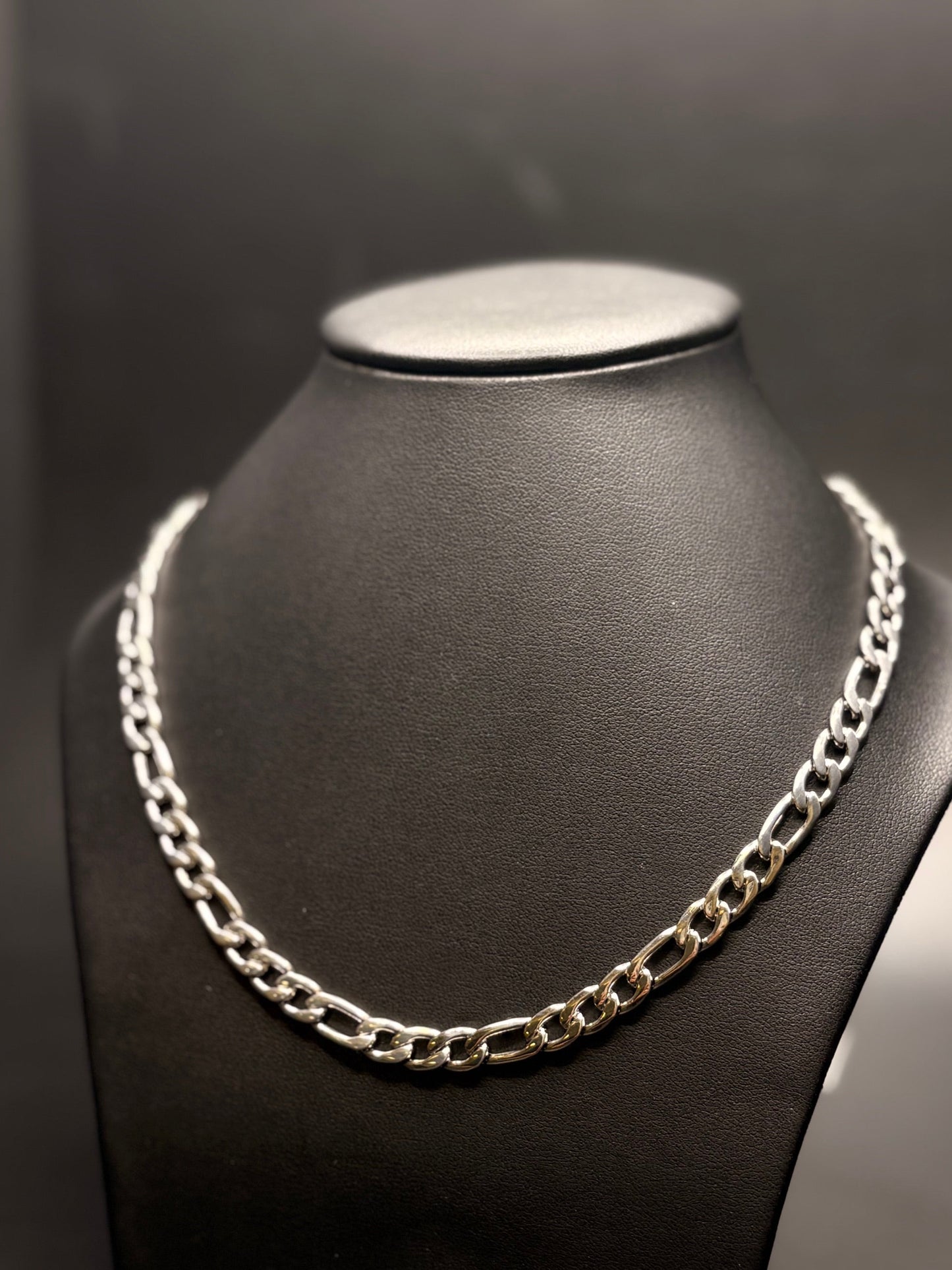 Stainless Steel Figaro Chain