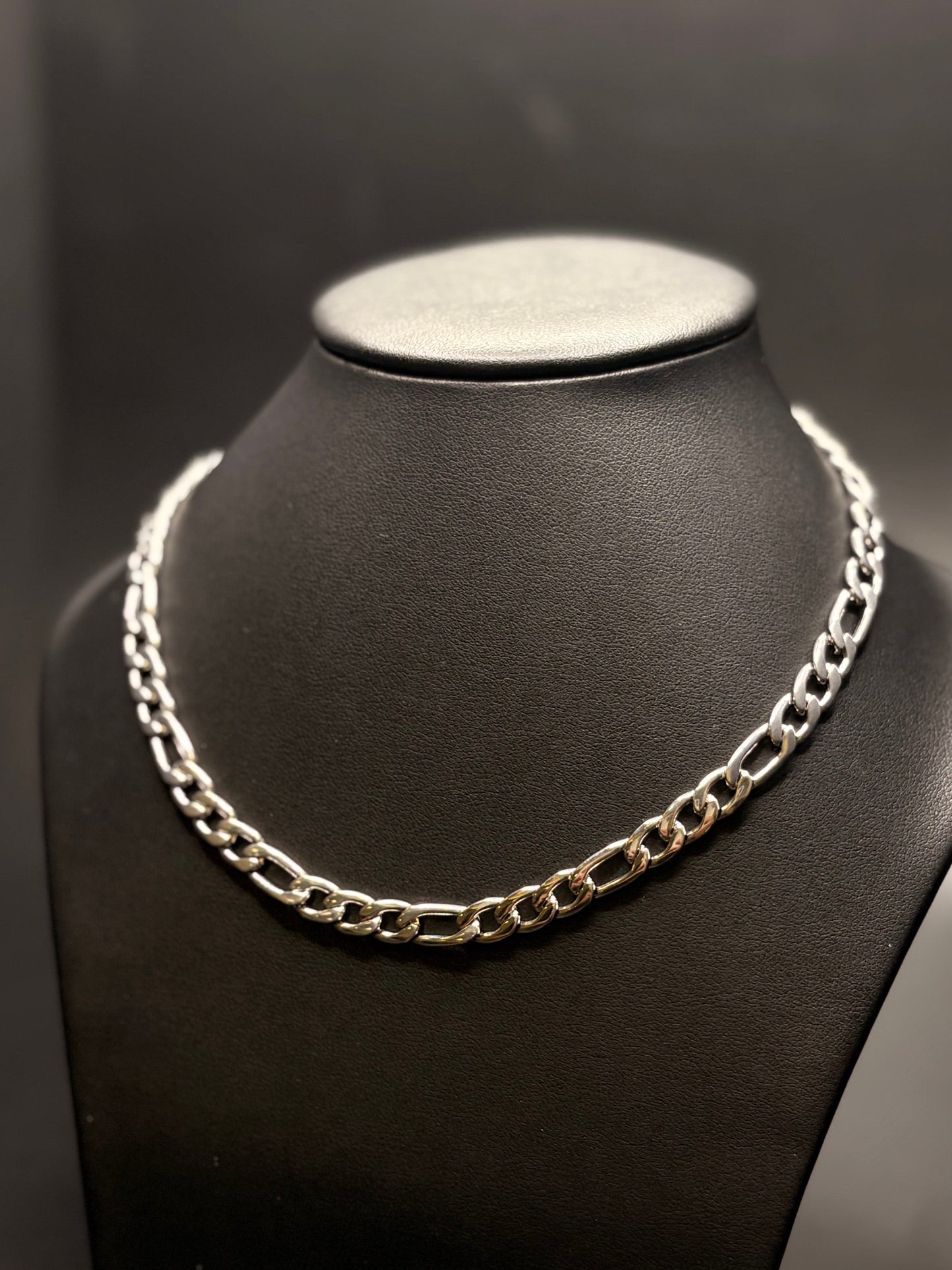 Stainless Steel Figaro Chain