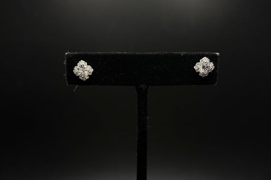 Sterling Silver Cz Studs