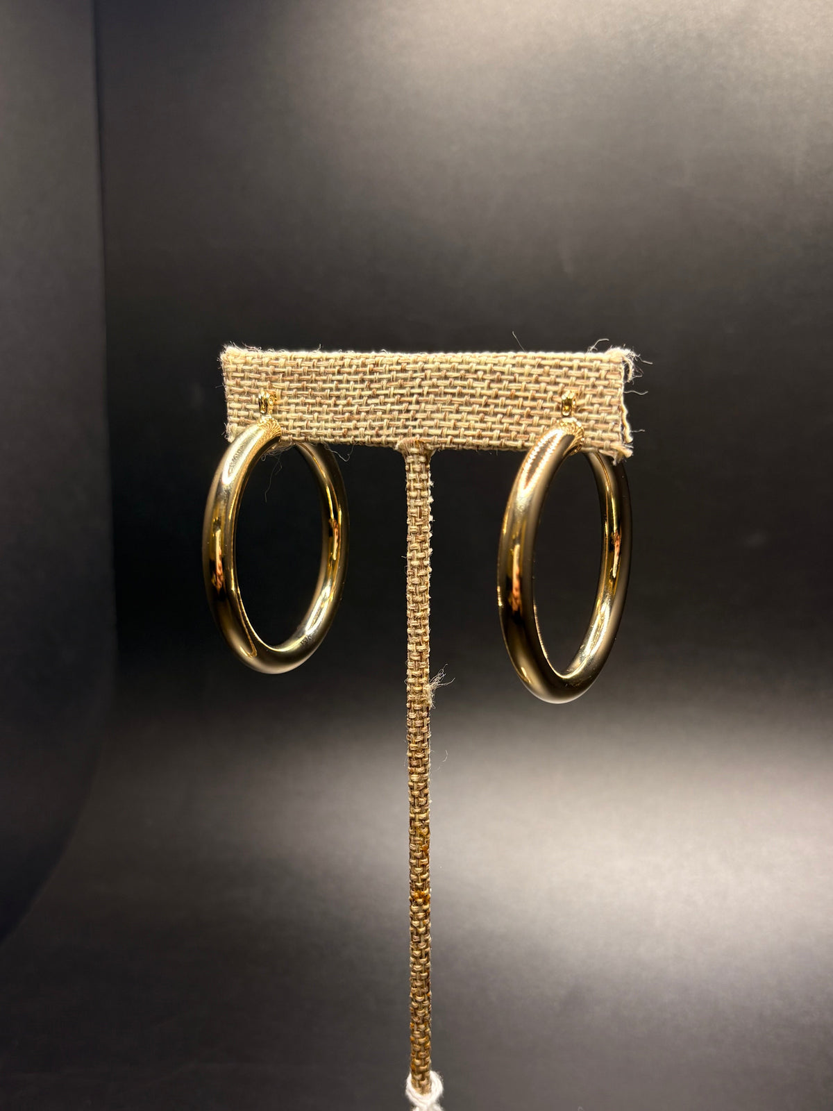 Gold-Filled Solid Thick Hoops