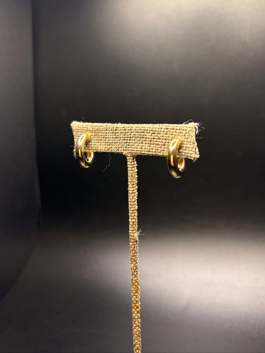 Gold-Filled Mini Chunky Hoops
