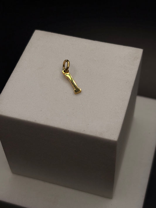 Gold Filled Number Pendants/Charms