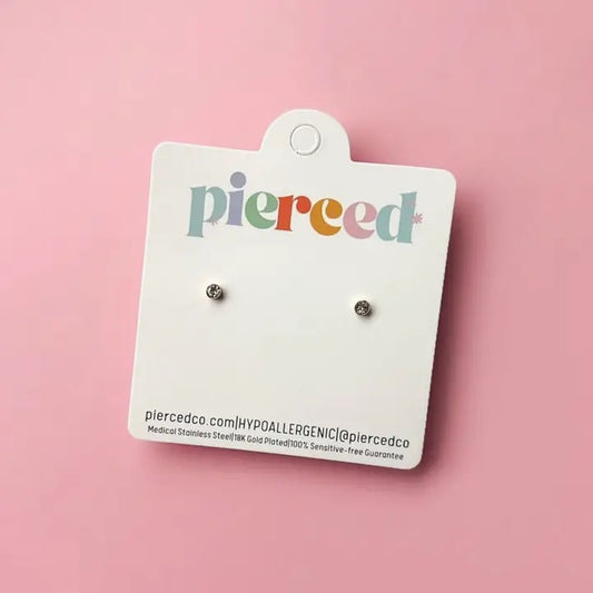 Tiny Diamond Studs