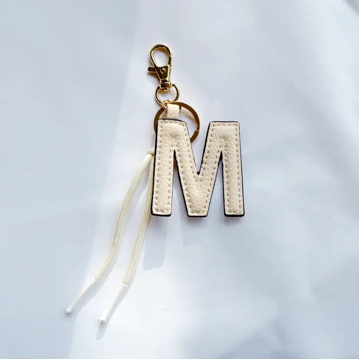 Initial Bag Charm "M"